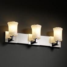  GLA-8923-16-AMBR-CROM - Modular 3-Light Bath Bar