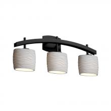  POR-8593-30-WAVE-CROM - Archway 3-Light Bath Bar