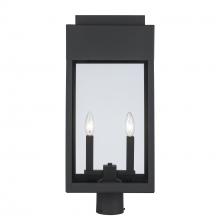  51524 BK - Marley Post Lantern Black