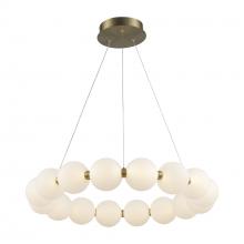  MDN-1591 AG - Orb II Chandeliers Antique Gold