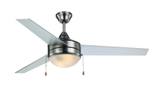  F-1023 BN - Cappleman 2-Light, 3-Blade Transitional Ceiling Fan