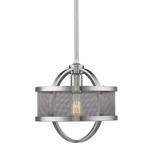  3167-M1L PW-PW - Colson PW Mini Pendant (with shade) in Pewter