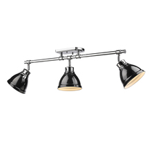  3602-3SF CH-BK - Duncan Semi-Flush - Track Light