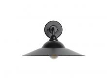  5096-OWL15 BLK-BLK - Croma - 15" Wall Light- Outdoor