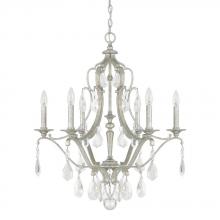  4186AS-CR - 6 Light Chandelier