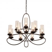  2675PS/1100 - Grayson 12 Light Chandelier