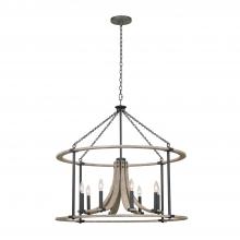  506653NI - Middleton 8 Light Pendant