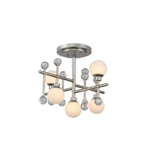  508640PN - Mercer 5 Light Semi Flush