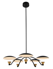  513671BWB - Redding 5 Light LED Chandelier