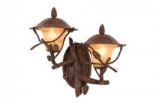  9162PD - Ponderosa Outdoor 2 Light Wall Bracket (Left)