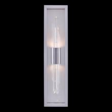  090422-010-FR001 - Lucca Chrome LED Outdoor Wall Sconce