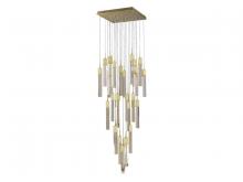  HF1903-41-GL-BB - The Original Glacier Avenue Collection Flush Mount Pendants