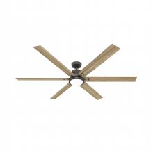  51886 - Hunter 72 inch Gravity Wi-Fi ENERGY STAR® Noble Bronze Ceiling Fan with LED LT Kit & Handheld Remote