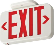  EXRG EL M6 - Thermoplastic LED exit, red/green switch