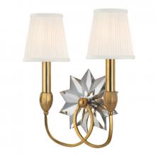  3212-AGB - 2 LIGHT WALL SCONCE