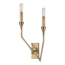 Hudson Valley 8502L-AGB - Archie Wall Sconce