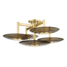  PI1892605-AGB - 5 LIGHT SEMI FLUSH