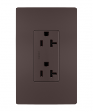  TR26352RDBCC6 - radiant® Spec Grade 20A Tamper-Resistant Receptacle, Dark Bronze