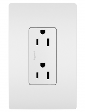  885TRW - radiant® Tamper-Resistant Outlet, White