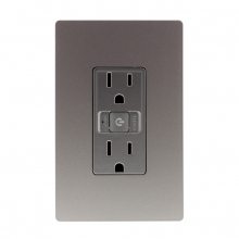  WWRR15NICCV2 - radiant? Smart Outlet, Wi-Fi, Nickel