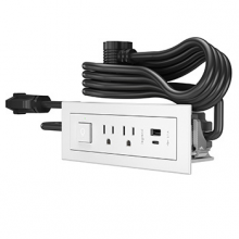 Legrand Radiant RDSZCWH10 - radiant? FPC, SW, USB A/C, 10FT, WH 2 TR OL, 1 SW REAR OL, 2 USB CHG