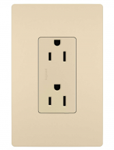  885TRI - radiant® Tamper-Resistant Outlet, Ivory