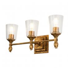  BB1022G-3-F1G - Vetiver 3 Light Vanity In Antique Gold