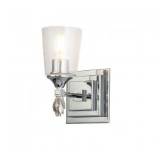  BB1022PC-1F1S - Vetiver 1 Light Polished Chrome Bath Bar