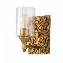  BB1158G-1 - Mosaic 1-Light Wall Sconce In Antique Gold