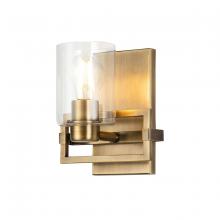  BB90117ATB-1 - Estes 1 Light Wall Sconce In Aged Brass