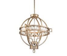  GN/Lemuria/3PA-S - Lemuria 3 Light Geometric Globe Chandelier