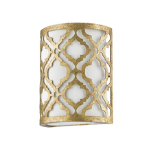  GN/ARABELLA1 - Arabella 2 Light Traditional Wall Bracket Sconce in Distressed Gold