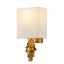  SC7038G-1 - Nicholls Sconce in Gold Leaf