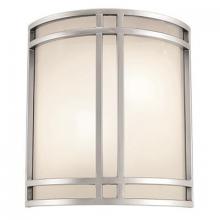  20420-SAT/OPL - 2 Light Wall Sconce