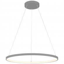  52068LEDD-GRY/ACR - Dual Voltage LED Pendant