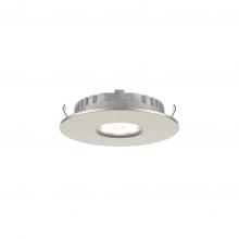  K4001-SN - Kit of 3 Recessed Round Under Cabinet SuperPuck Lights