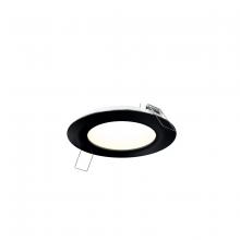  5004-CC-BK - 4 Inch Round CCT LED Recessed Panel Light