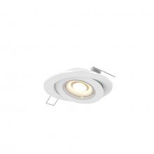  FGM3-CC-V-WH - Flat LED Recessed Gimbal - universal 120V-347V, 0-10V dimming