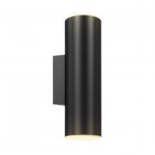  LEDWALL-A-BK - 4 Inch Round Adjustable LED Cylinder Sconce