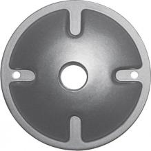  60/673 - 1 - Light Die Cast Mounting Plate - Light Gray Finish