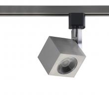  TH467 - LED 12W Track Head - Square - Brushed Nickel Finish - 36 Degree Beam