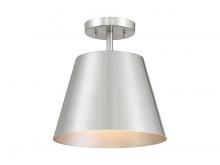  M60076BN - 1-Light Ceiling Light in Brushed Nickel