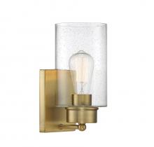  M90013NB - 1-Light Wall Sconce in Natural Brass