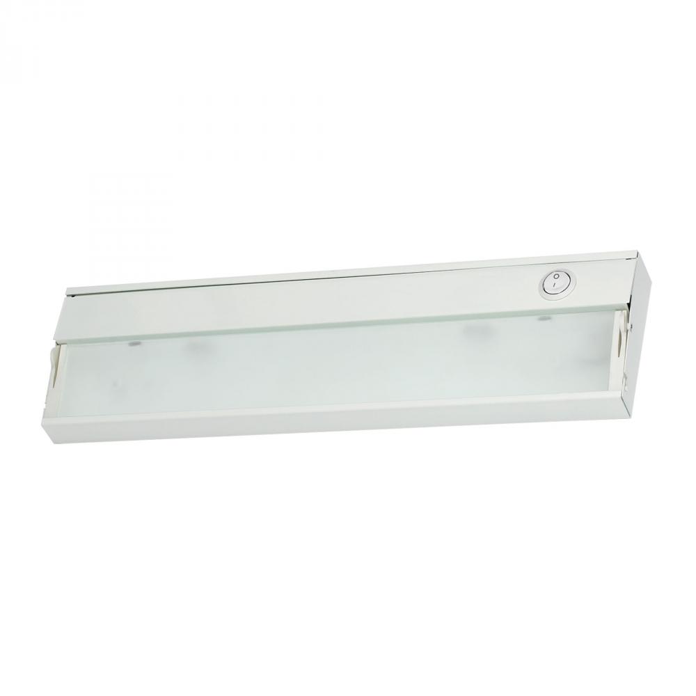 ZeeLine 1 Lamp Xenon Cabinet Light In White With