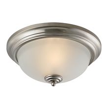  7003FM/20 - Thomas - Huntington 13'' Wide 2-Light Flush Mount - Brushed Nickel