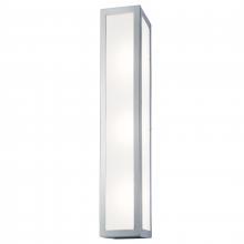  9697-BN-SO - Kaset 24'' High Integrated LED Sconce - Brushed Nickel