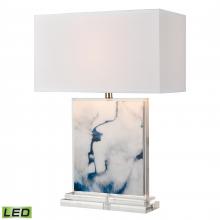  H019-7229-LED - Belhaven 28'' High 1-Light Table Lamp - Blue - Includes LED Bulb