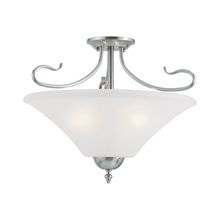  SL825378 - Thomas - Elipse 19'' Wide 3-Light Pendant - Brushed Nickel