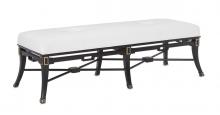  7000-0491 - Scarlett Black Muslin Bench