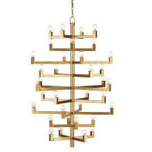  9000-0919 - Andre Large Brass Chandelier